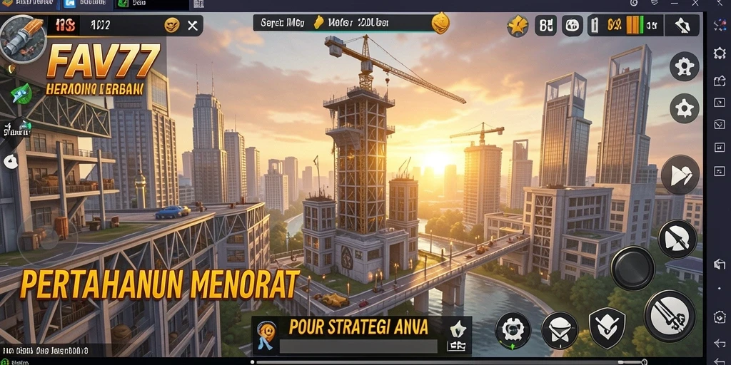 Gameplay seru FAV77 dalam genre Tower Defense.
